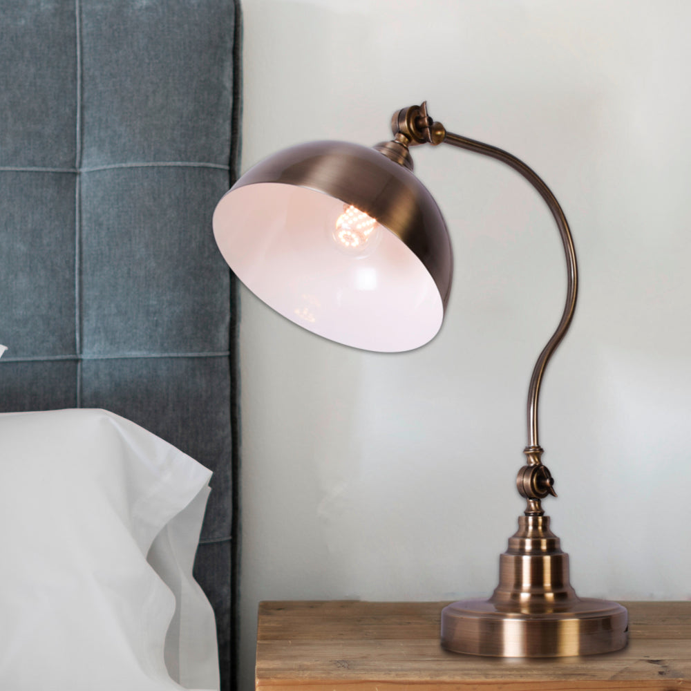 Adjustable shop reading lamps