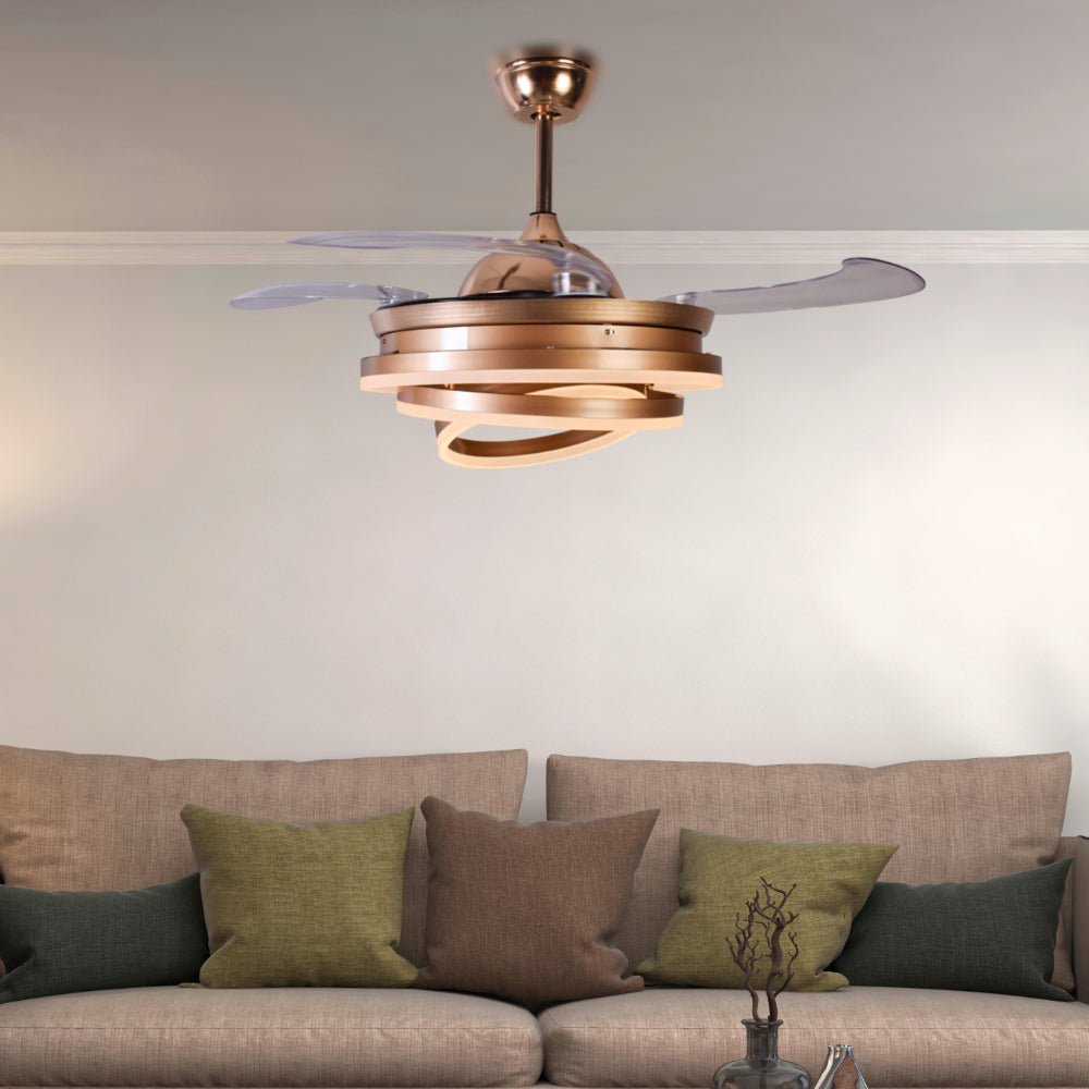 Odear LED Invisible Fan Chandelier