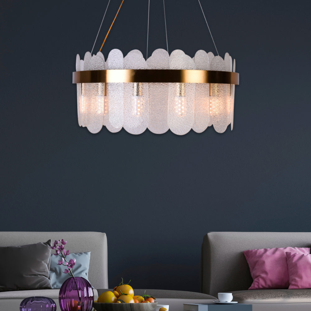 Captiva Crystal Round Chandelier, 600mm