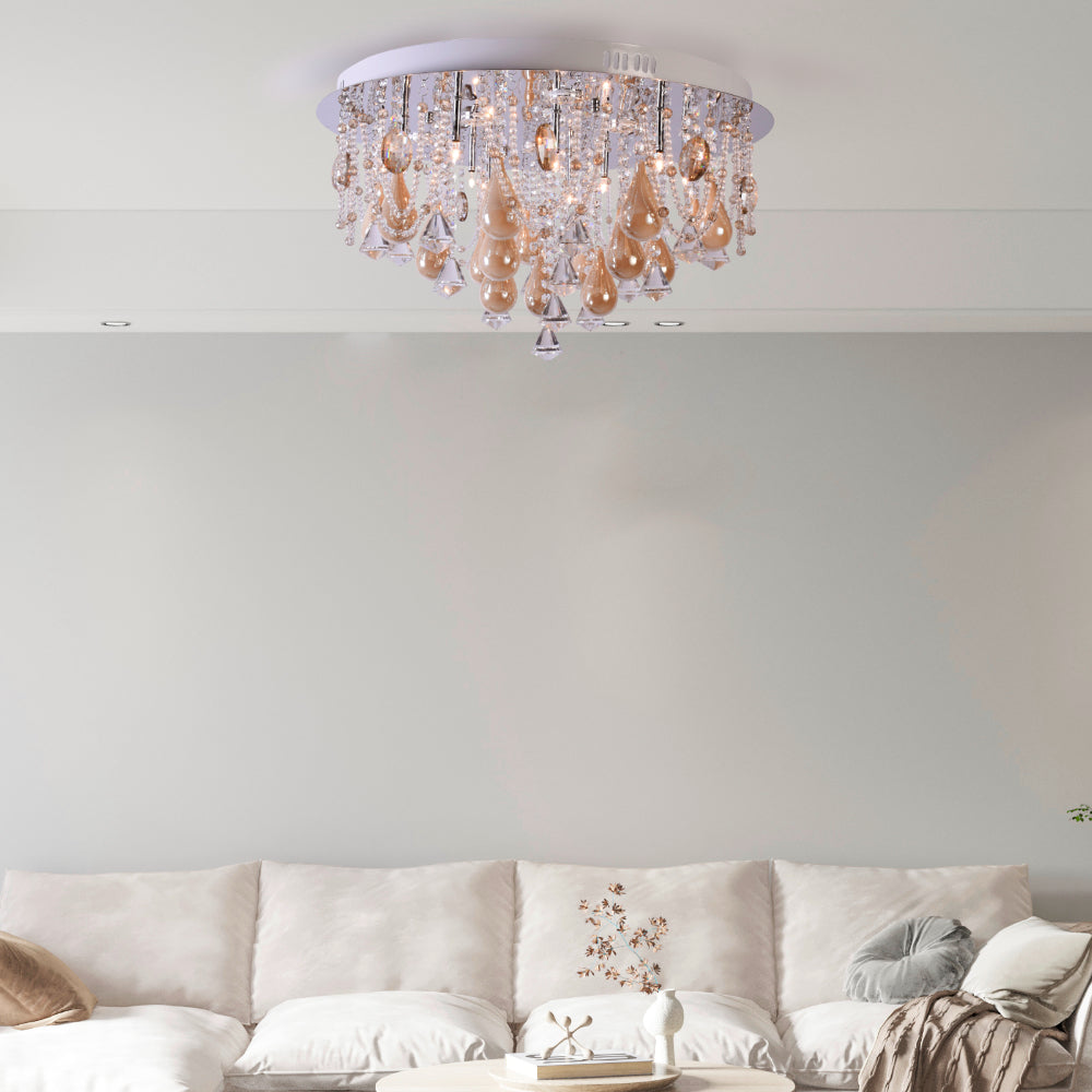 Elegant Droplets Ceiling Light