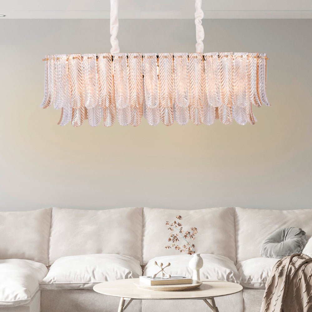 Autumn Leaf Chandelier (Rectangle)