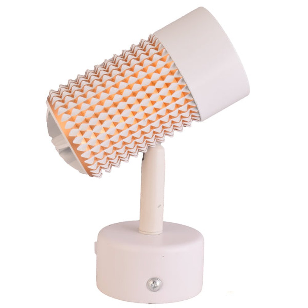 5 Watt LED Wall Mount Adjustable Picture Spotlight, Gold-Starry Night