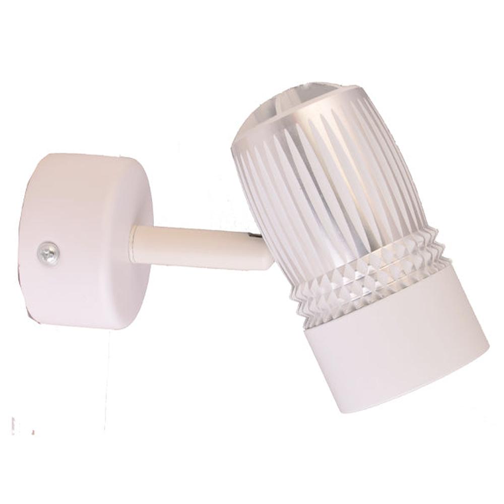 5 Watt LED Wall Mount Adjustable Picture Spotlight, Silver-Starry Night