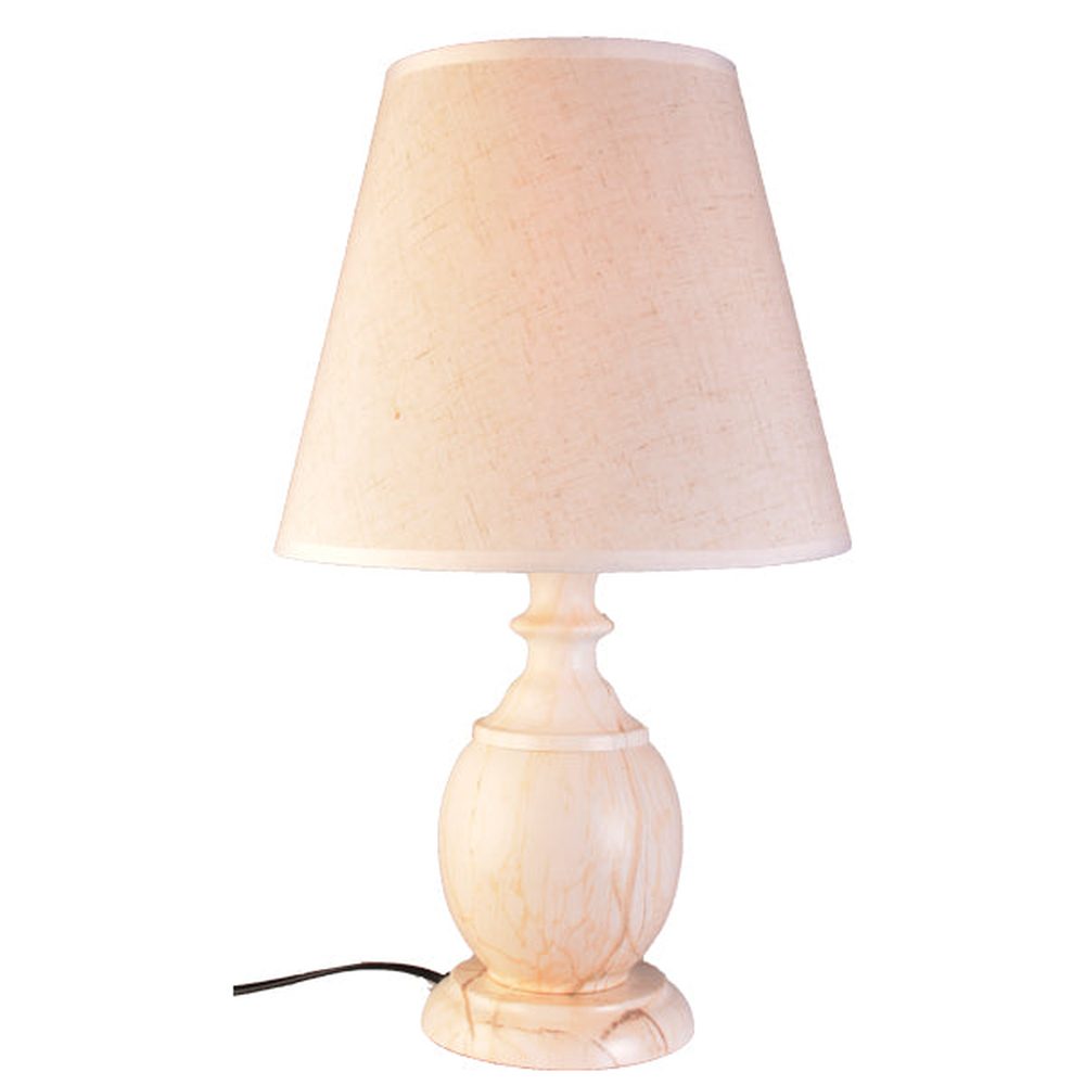 Brown Table Lamp Bedside Lamp with Shade, E27-Starry Night