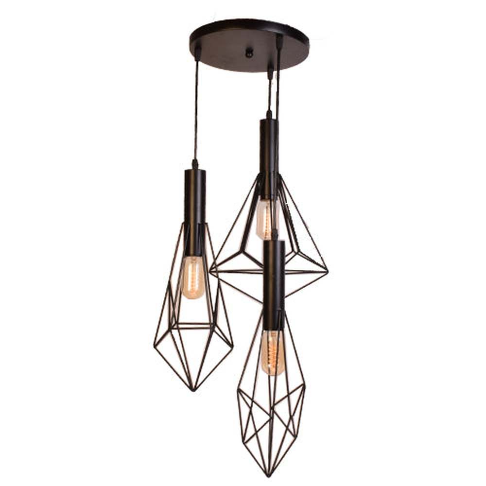 3 Hanging Pendant Light-Starry Night