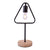 Triangle Iron Table Lamp with LED Bulb-Starry Night