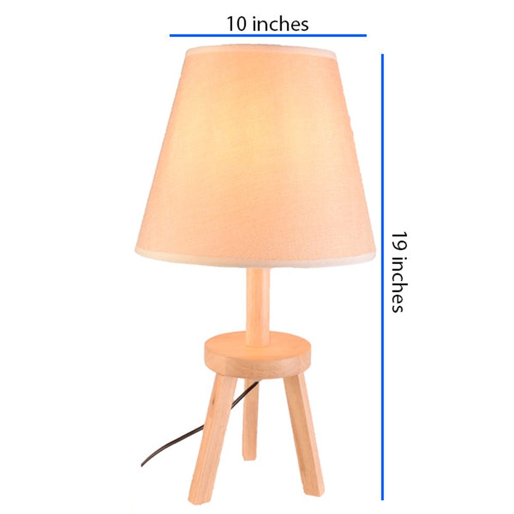 Light Brown Tripod Table Lamp-Starry Night