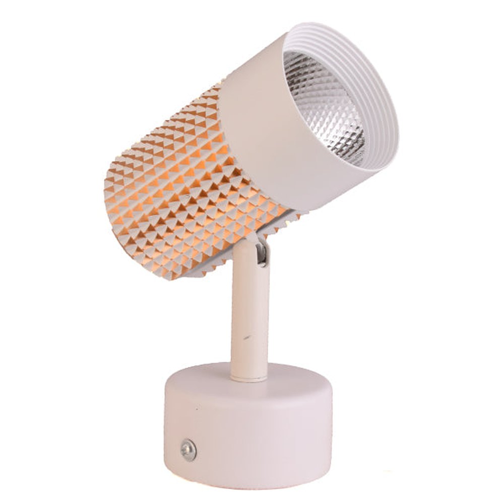 5 Watt LED Wall Mount Adjustable Picture Spotlight, Gold-Starry Night