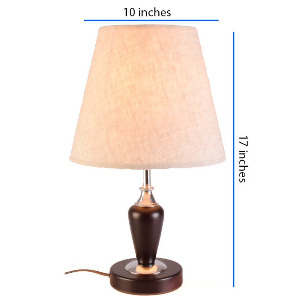 Brown E27 Table Lamp Bedside Lamp with Shade-Starry Night