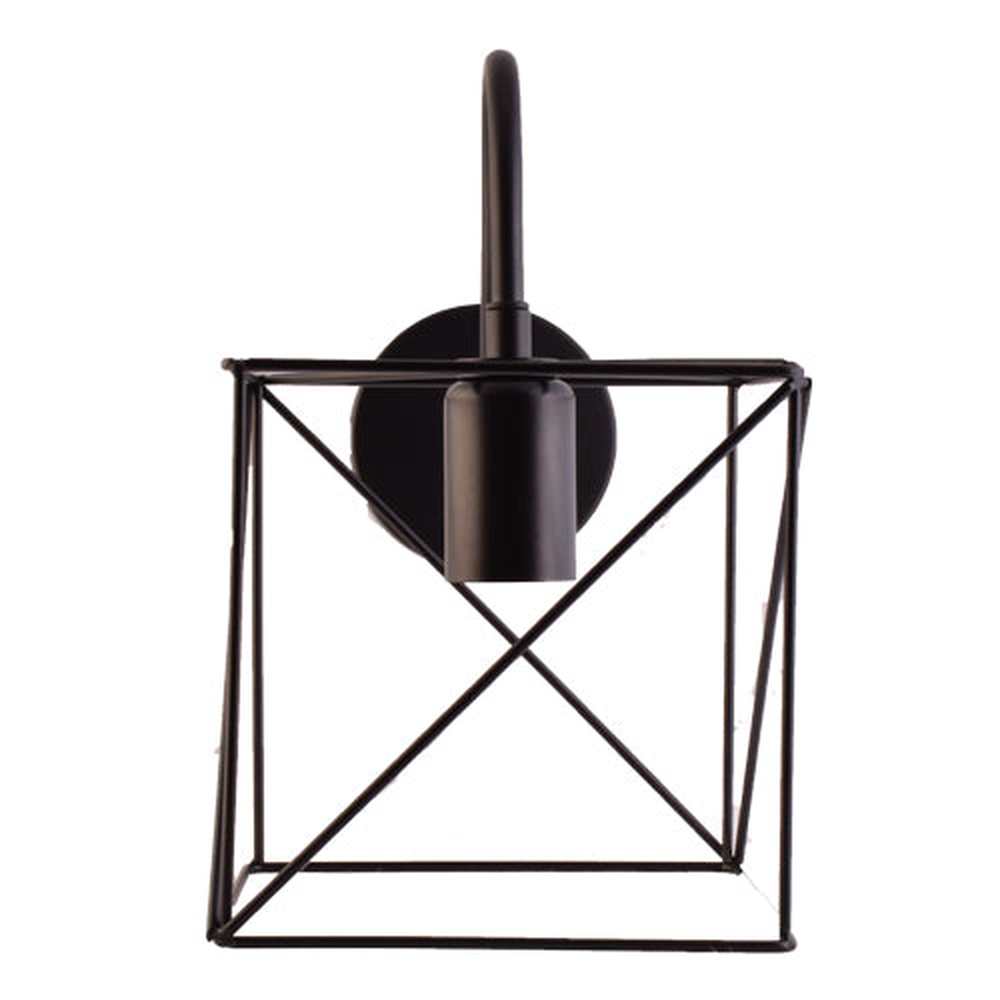 Square Industrial Vintage Wall Light E27 Holder-Starry Night