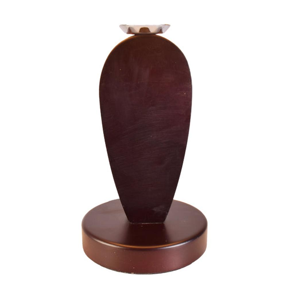 Brown Table Lamp Bedside Lamp with Cream Shade-Starry Night