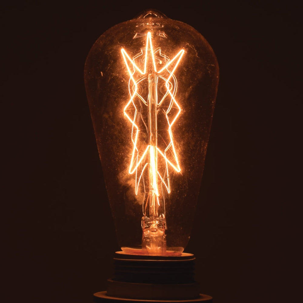 Star Filament Vintage Edison Light Bulb-Starry Night