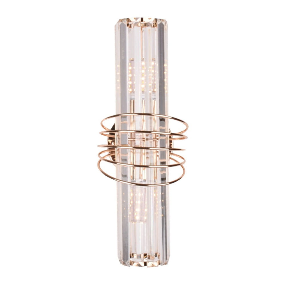 Gold Clasp Wall Light