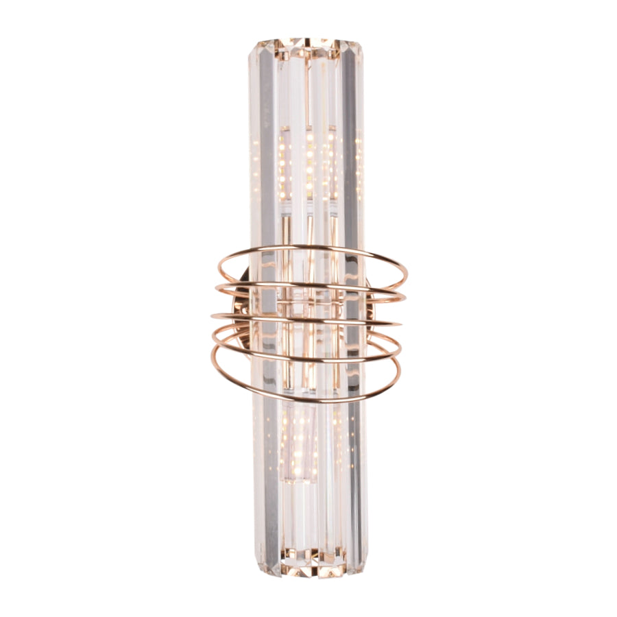 Gold Clasp Wall Light