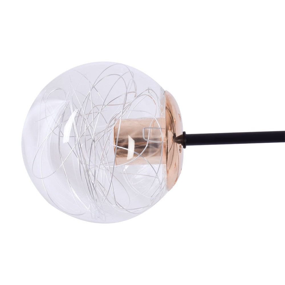 Modern Mobile Globe Chandelier - 10 Light-Starry Night