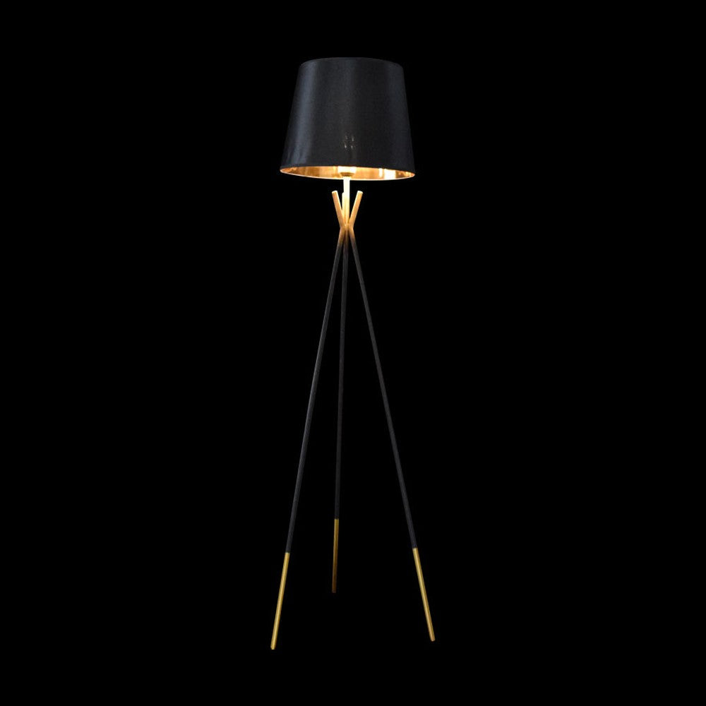 Black Tripod Floor Lamp-Starry Night
