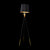 Black Tripod Floor Lamp-Starry Night