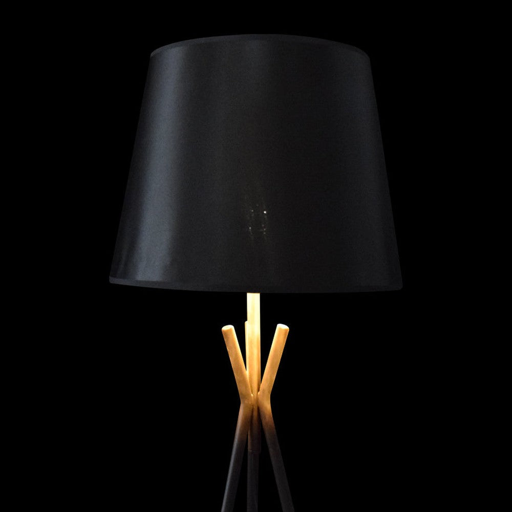 Black Tripod Floor Lamp-Starry Night