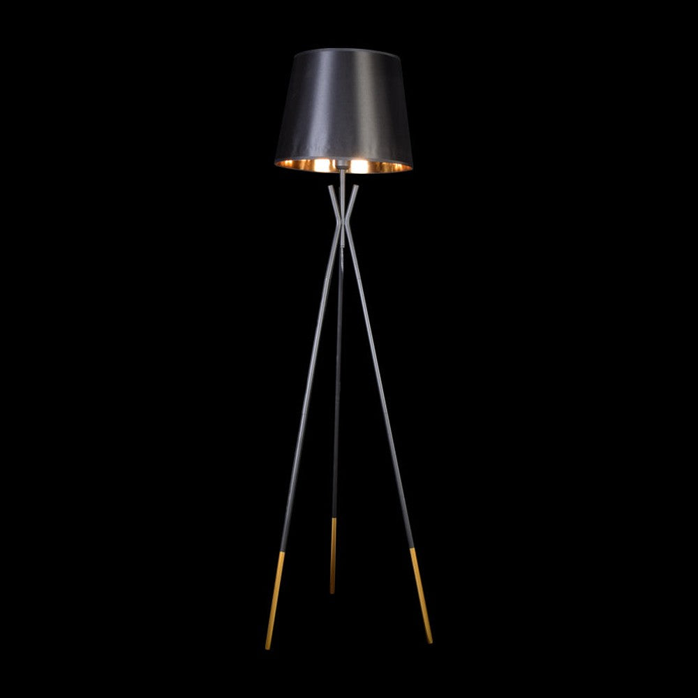 Black Tripod Floor Lamp-Starry Night