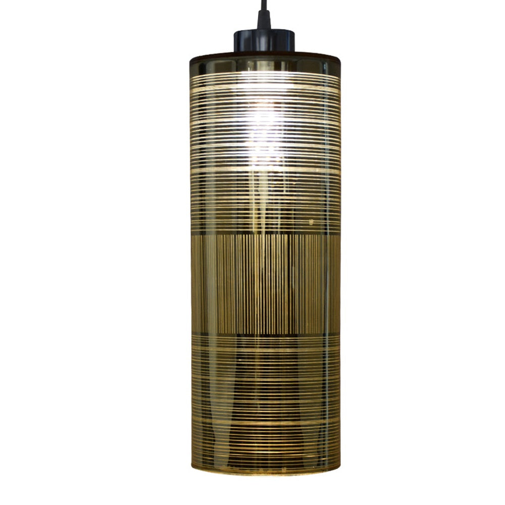 Cylindrical Drop Pendant Light
