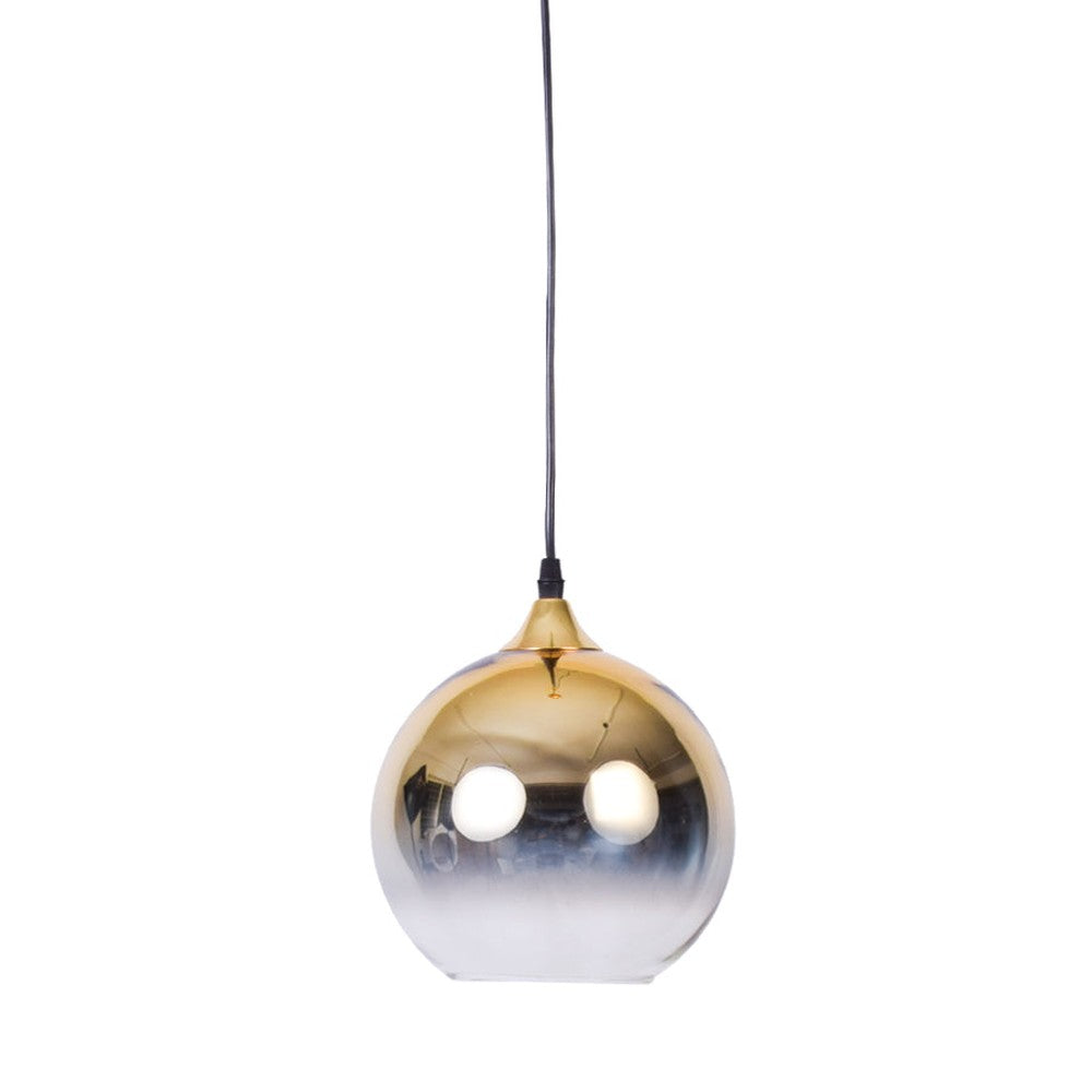 Gold Glass Pendant Light