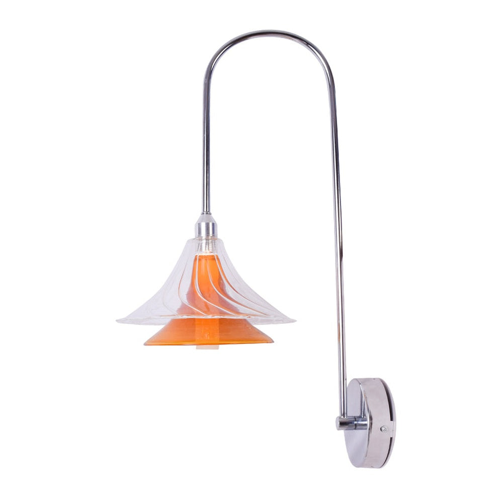 Two Tone Long Arm Wall Light