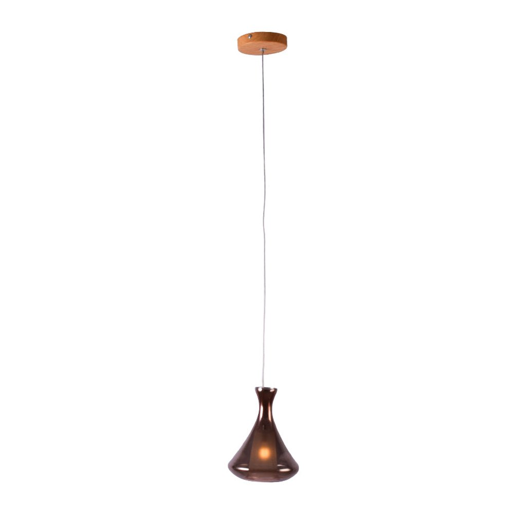 Conical Glass Pendant Light