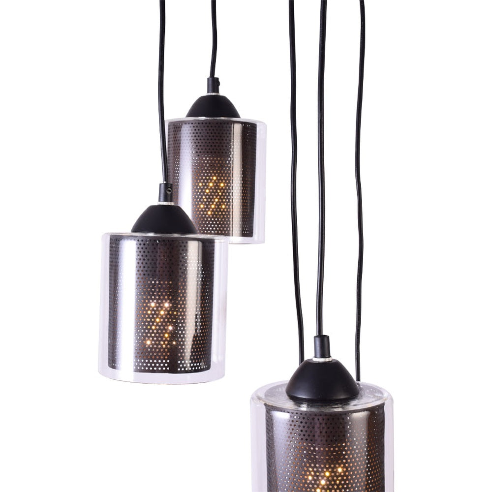 Cage Glass 6 Hanging Pendant Light