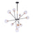 Modern Mobile Globe Chandelier - 10 Light-Starry Night