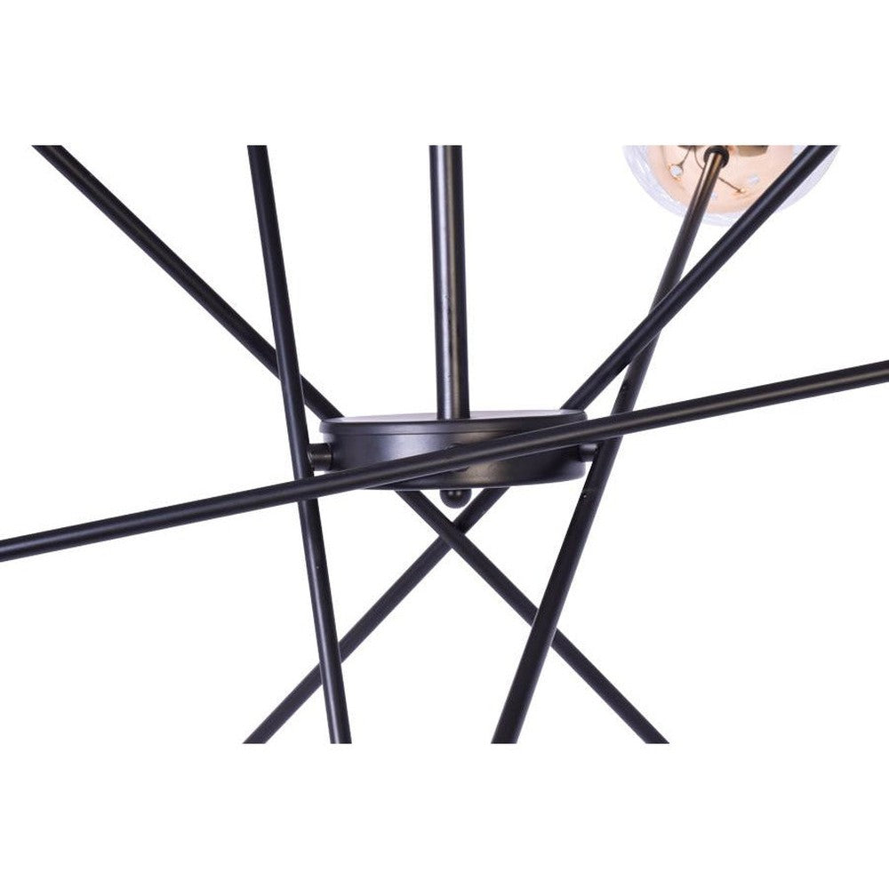 Modern Mobile Globe Chandelier - 10 Light-Starry Night