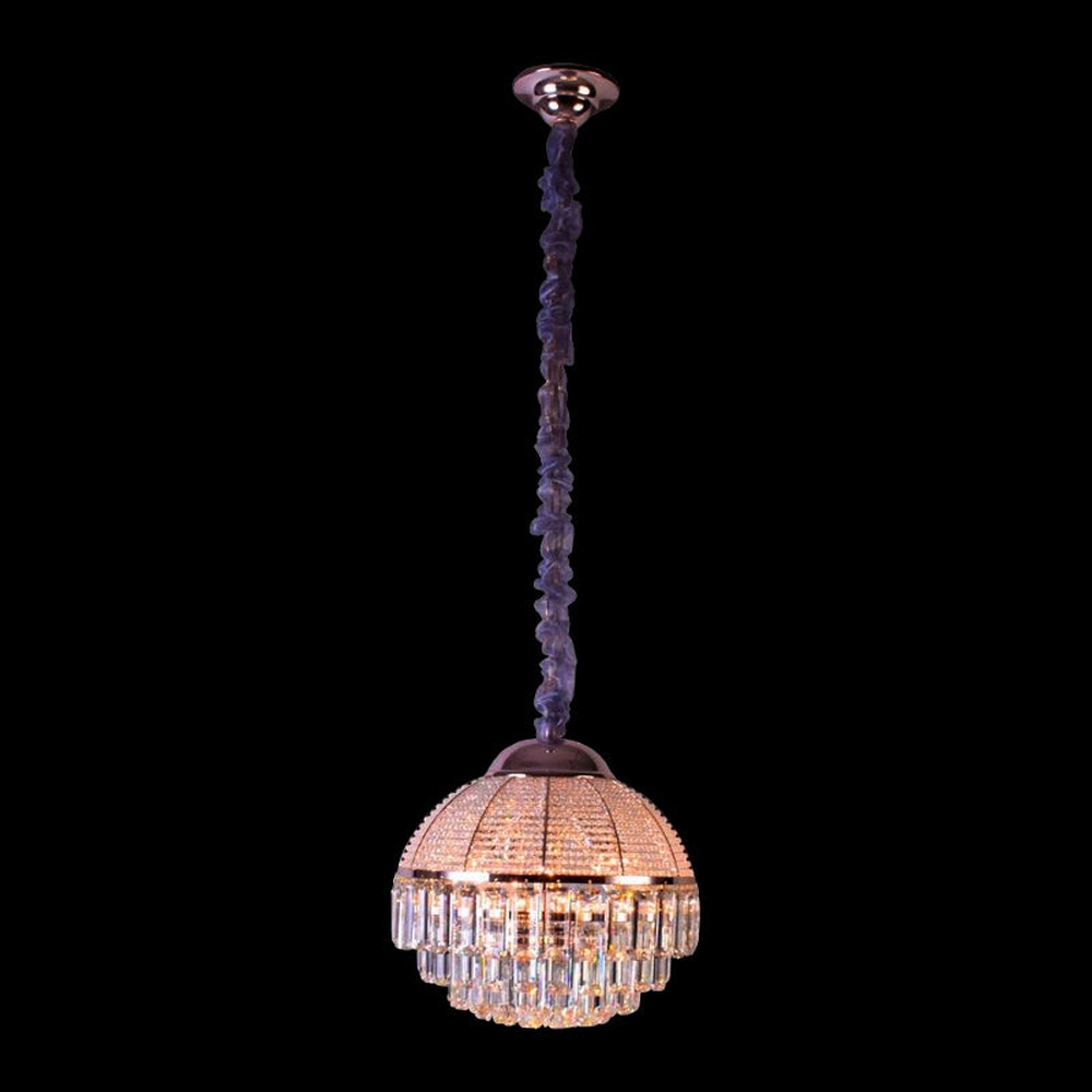 Sophisticated Dome Crystal Chandelier, 350mm