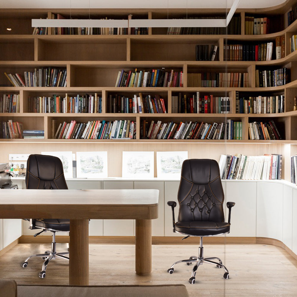 Reclining Office High Back Executive Chair-Starry Night