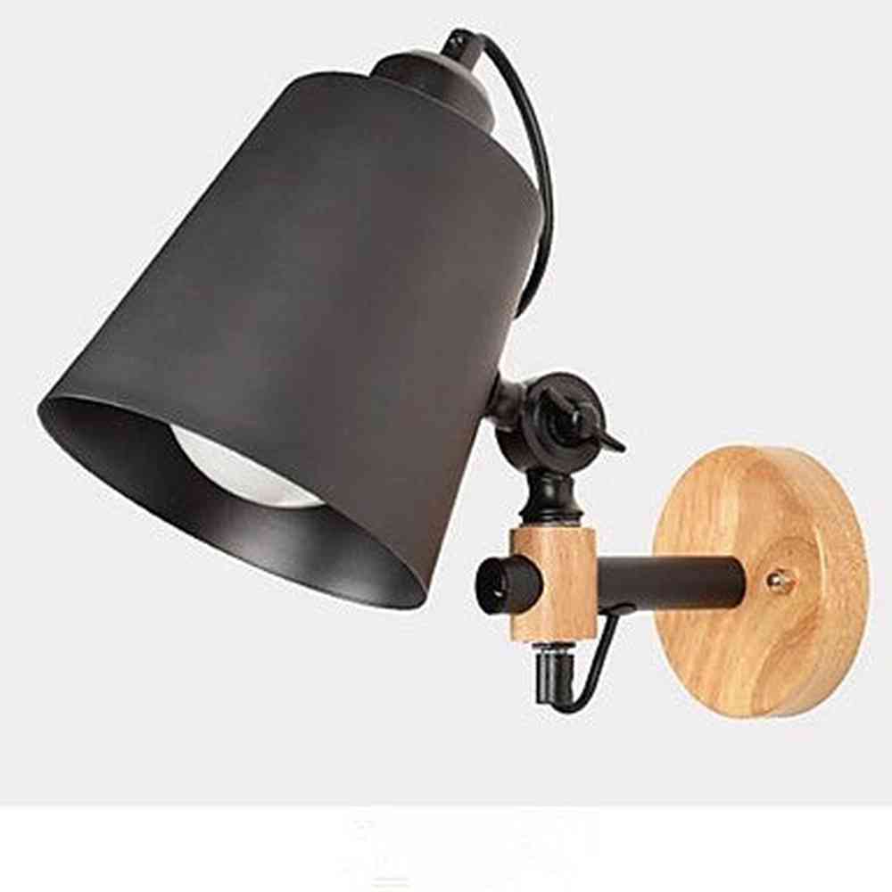 Nordic Modern E27 Wall Light, Black-Starry Night