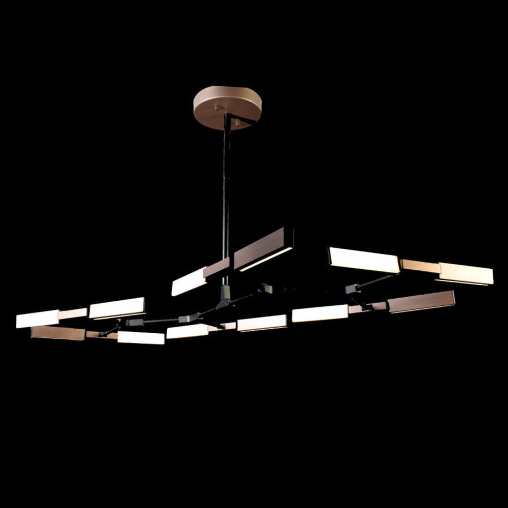 LED 6 Arm Modern Chandelier-Starry Night