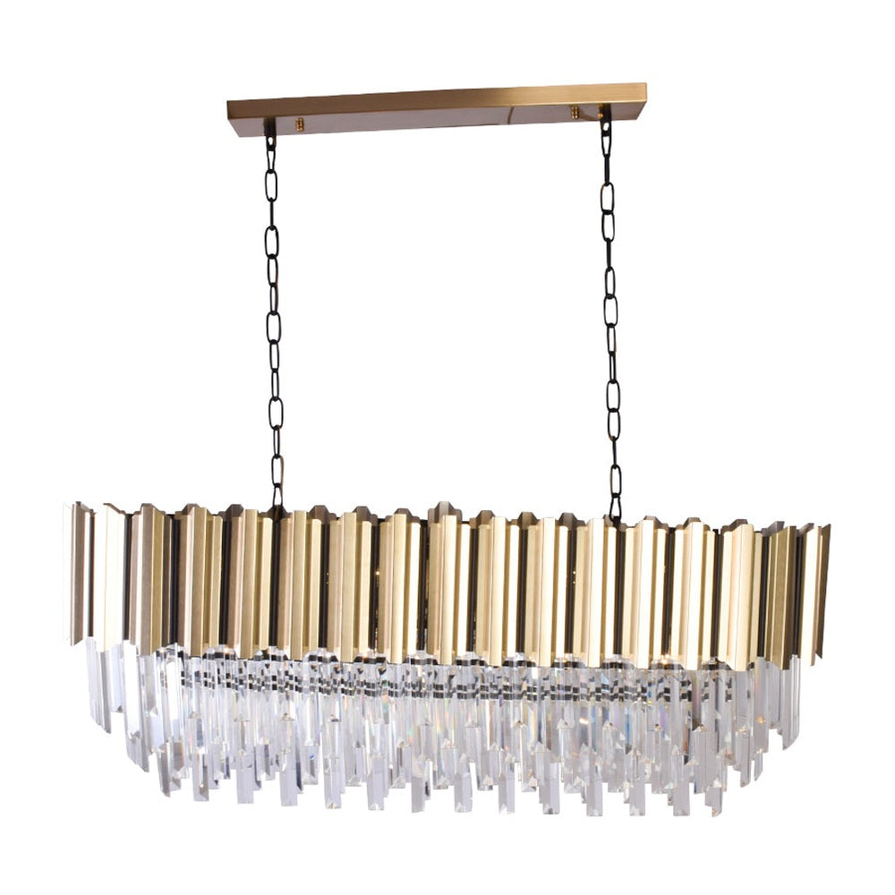 Trellis Rectangle Chandelier