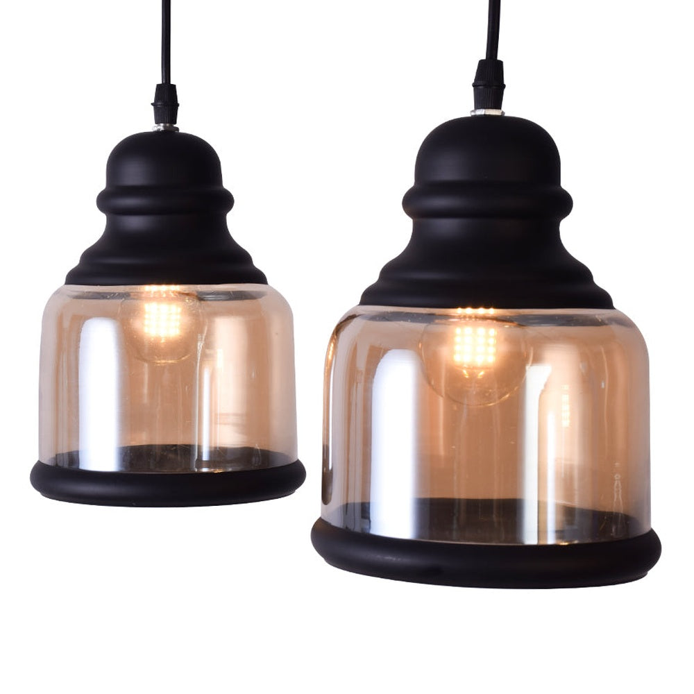 Yorker Pendant Light, 3 Glass