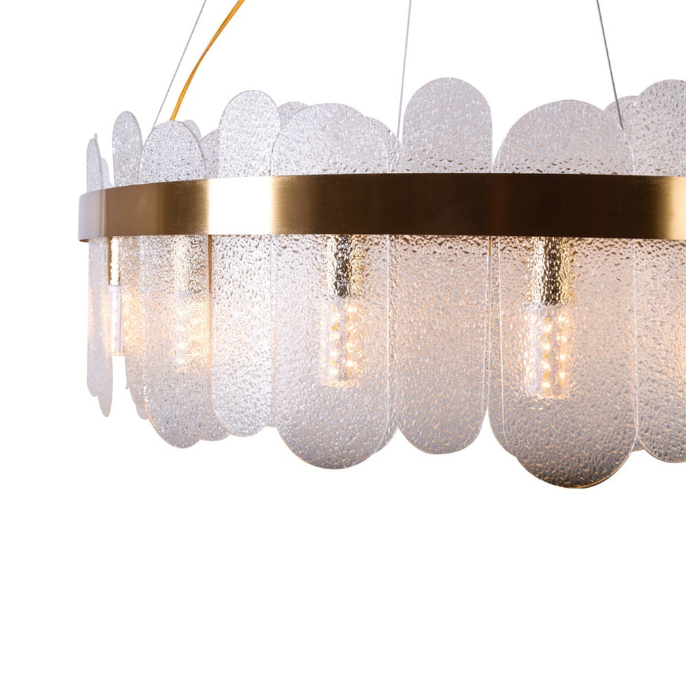 Captiva Crystal Round Chandelier, 800mm