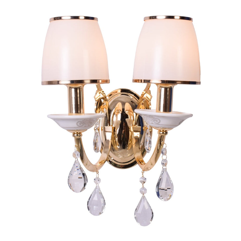 Scroll and Glamour Wall Light