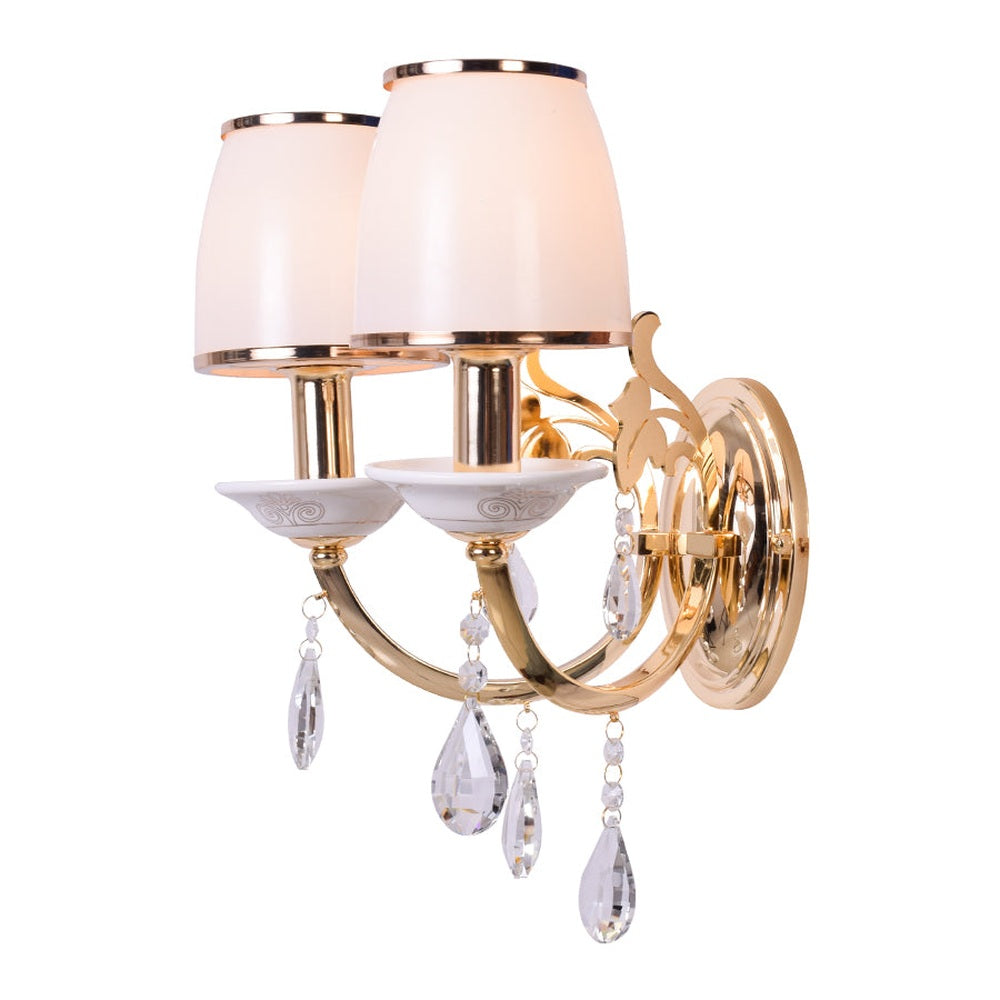 Scroll and Glamour Wall Light
