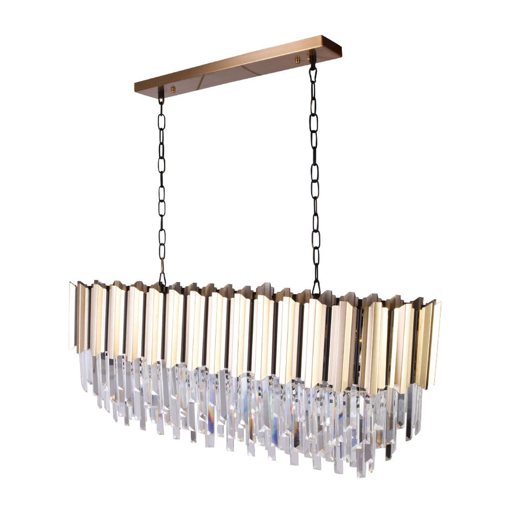 Trellis Rectangle Chandelier