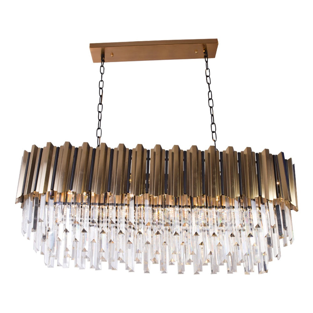 Trellis Rectangle Chandelier