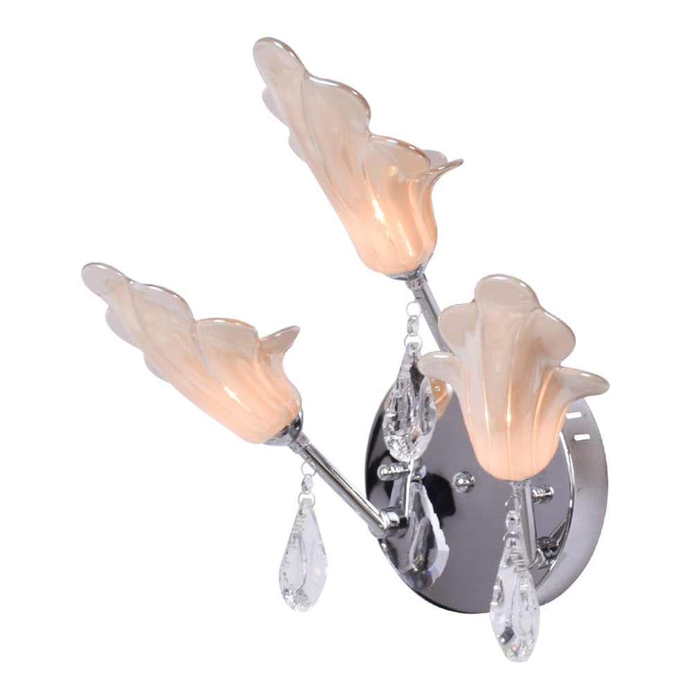 Oyster Crystals Wall Light