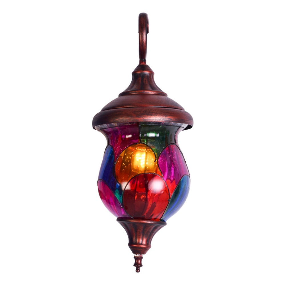 Antique Red Tiffany Wall Light