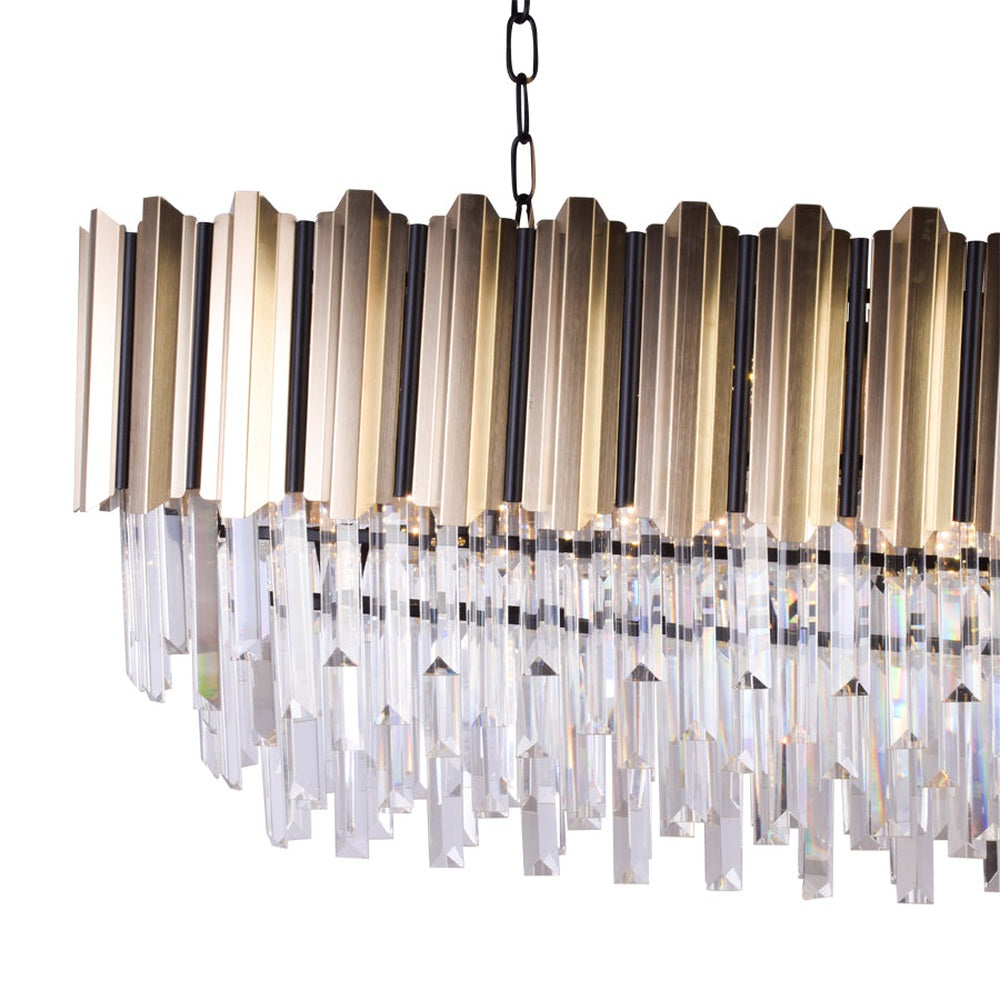 Trellis Rectangle Chandelier