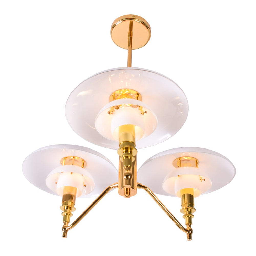 Flying Saucers Chandelier 3 Light