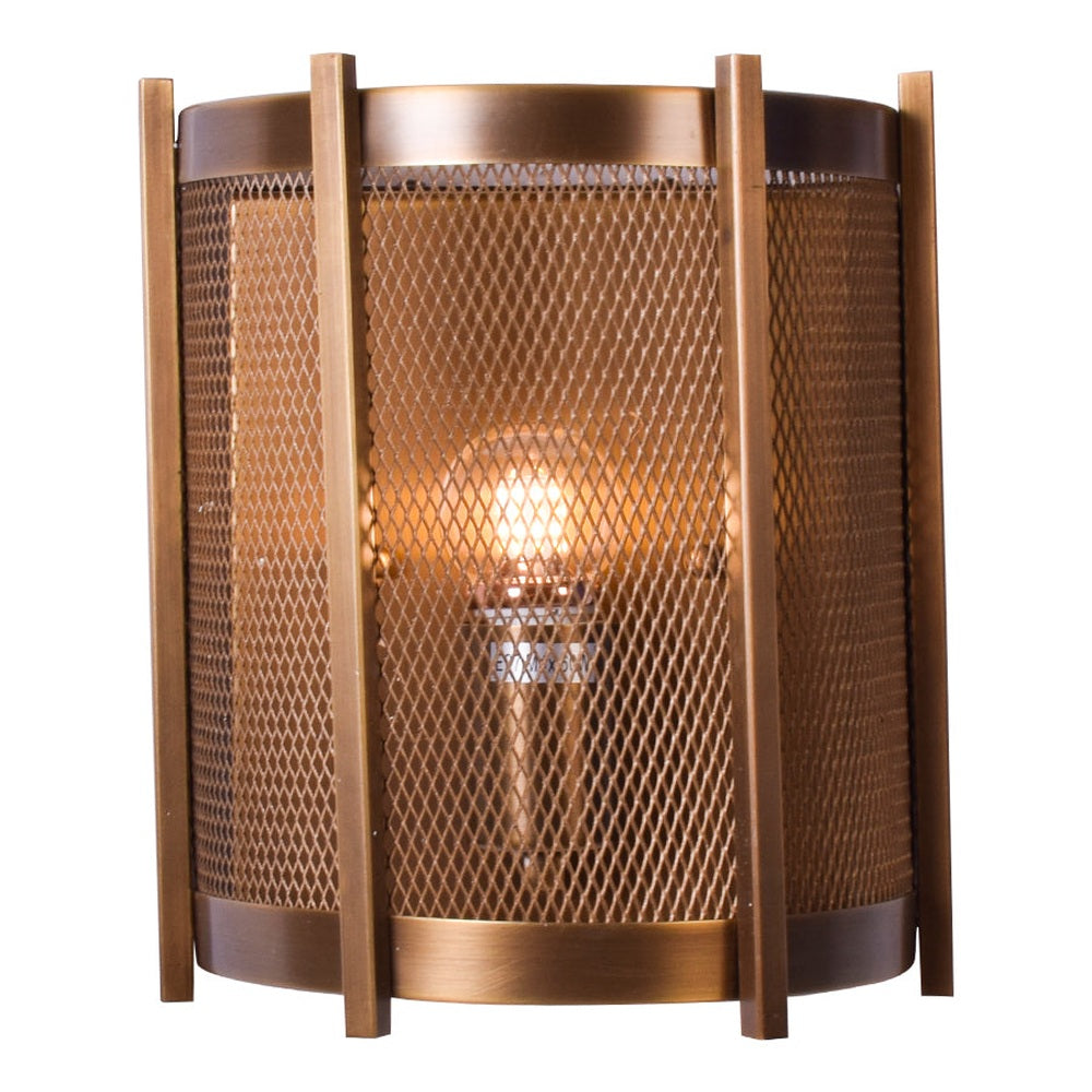 Retro Barn Cage Wall Light