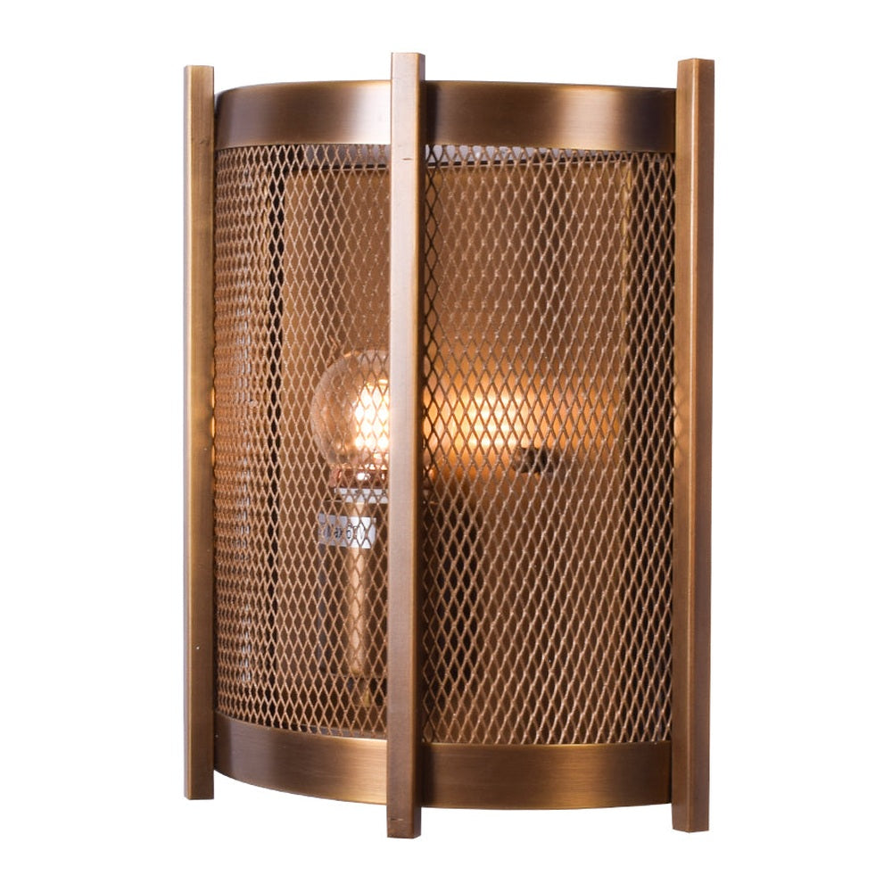 Retro Barn Cage Wall Light
