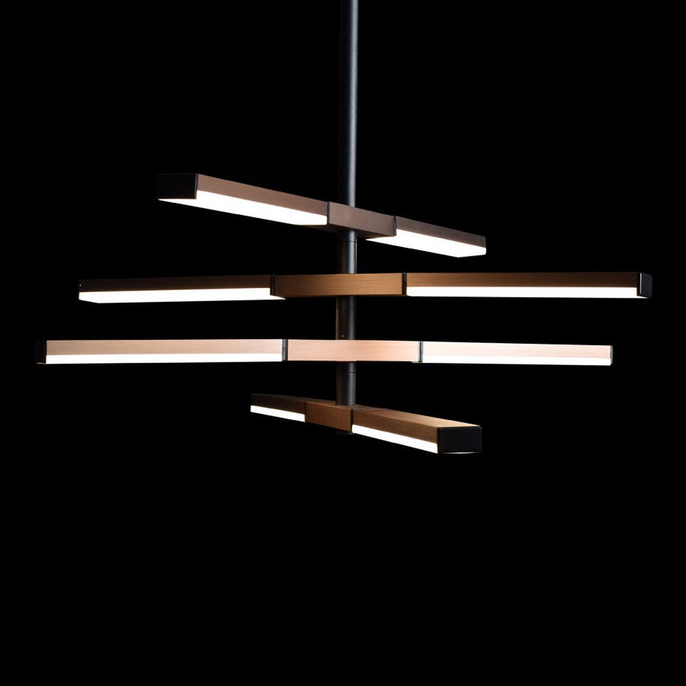 LED 4 Layer Modern Chandelier-Starry Night