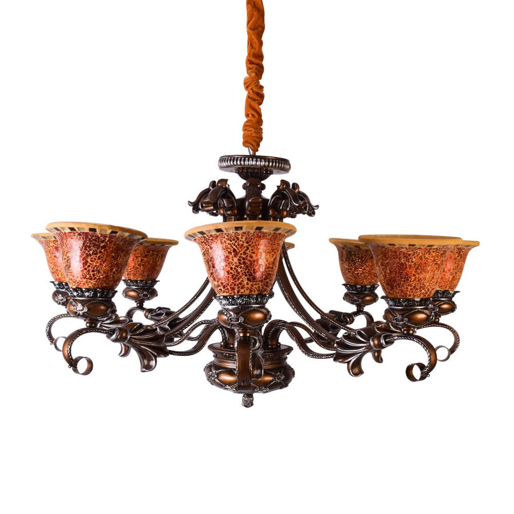 Old Palace Charm 8 Light Chandelier