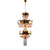 Shell & Crystals Chandelier, 600mm